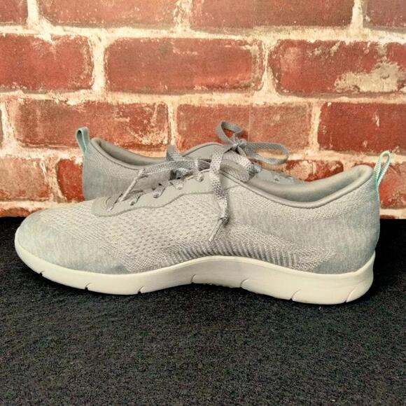 Skechers Shoes Womens Size 8.5 Arch Fit Teal Gray Athletic Sneakers - Picture 7 of 8